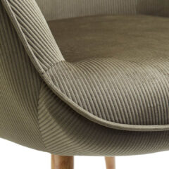 Armchair Corduroy Green - Image 2