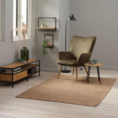 Armchair Corduroy Green - Image 3