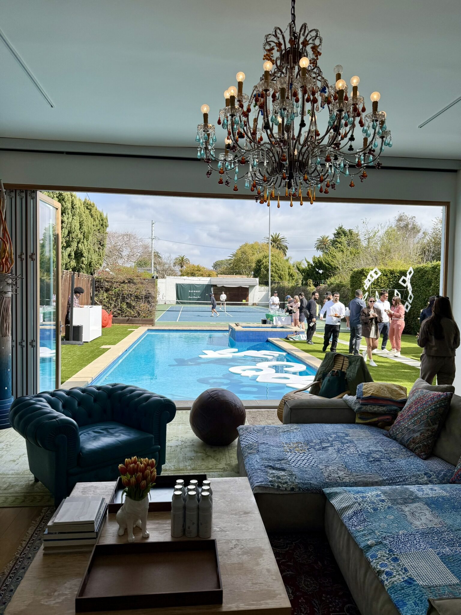 Racquet House LA event celebrating tennis culture and dream homes in Los Angeles