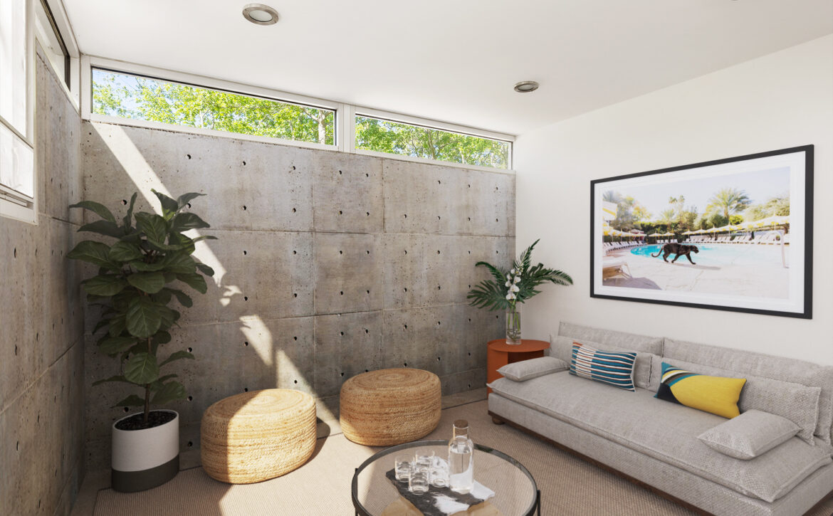 modern tennis estate in Water Mill