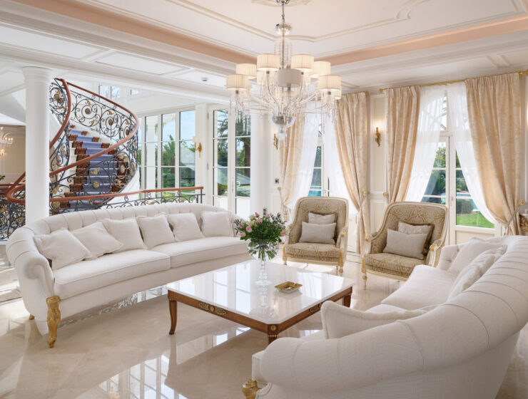 Belle Époque villa with tennis court in Cannes For Rent