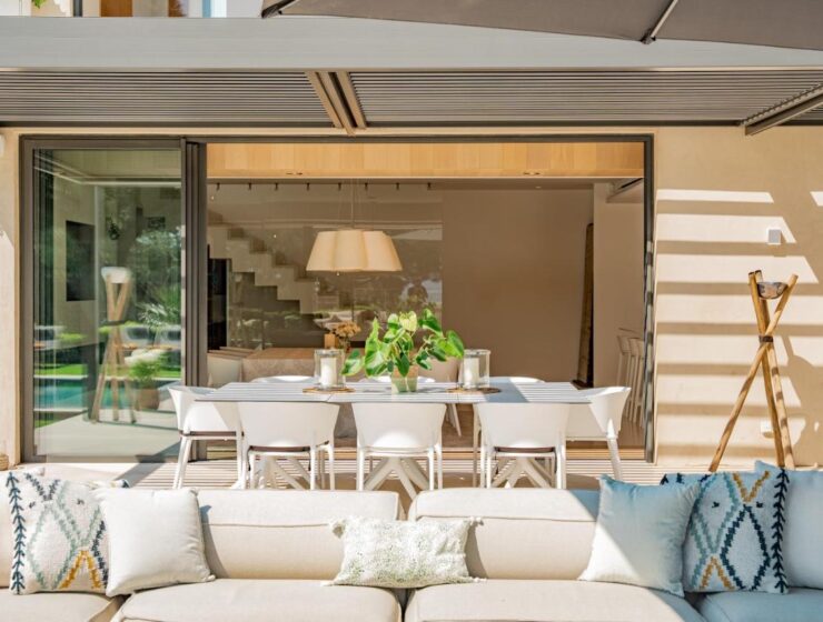 Saint-Tropez villa with tennis court and sea view for rent