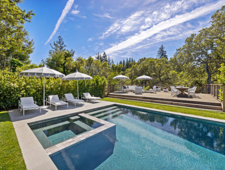 Ross luxury estate with tennis court and pool