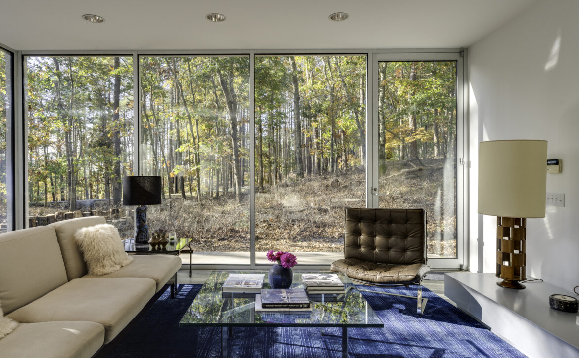 modern tennis estate in Water Mill
