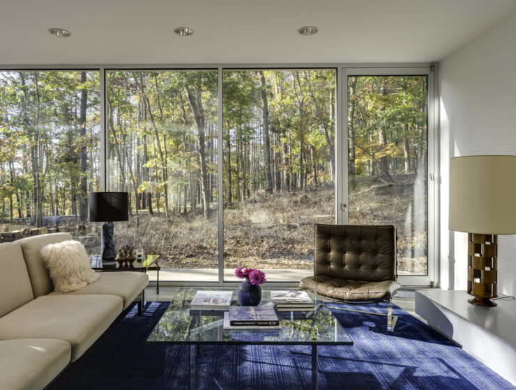 modern tennis estate in Water Mill