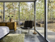 modern tennis estate in Water Mill