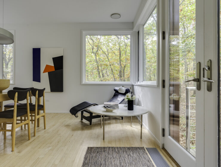 modern tennis estate in Water Mill