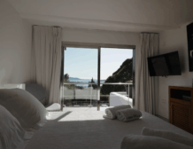 Luxury tennis villa in Ibiza with sea views