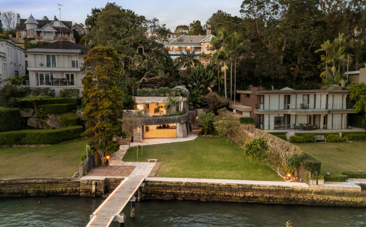 Hunters Hill luxury waterfront estate for sale