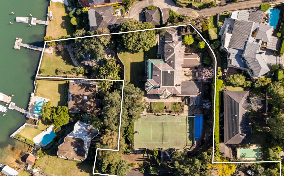 Hunters Hill luxury waterfront estate for sale