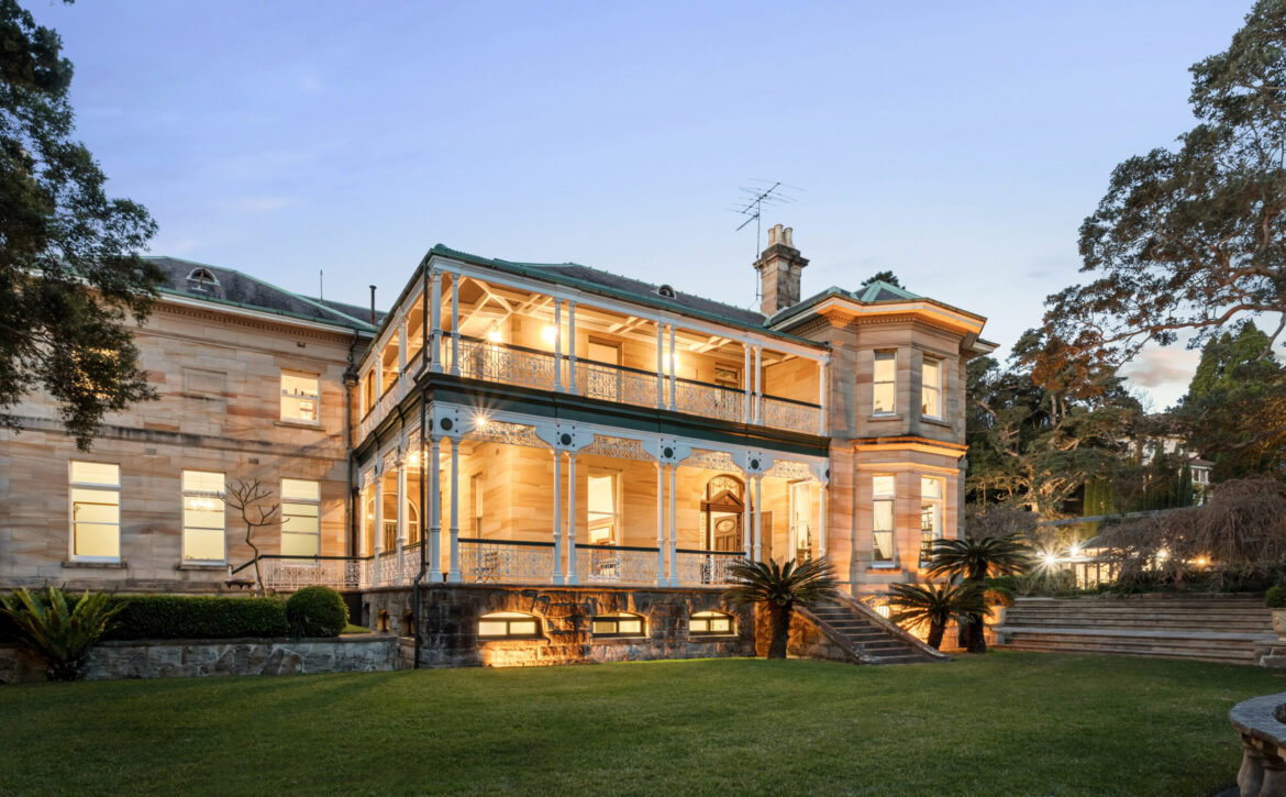 Hunters Hill luxury waterfront estate for sale