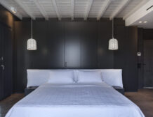 Mykonos luxury villa with tennis court and sea view
