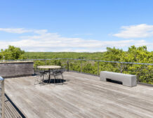modern tennis estate in Water Mill
