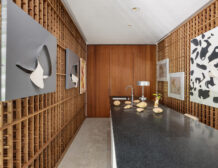 modern tennis estate in Water Mill