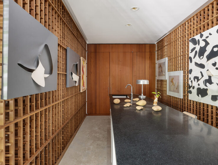 modern tennis estate in Water Mill