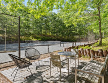 modern tennis estate in Water Mill