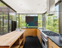 modern tennis estate in Water Mill
