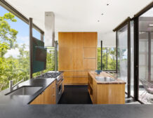 modern tennis estate in Water Mill