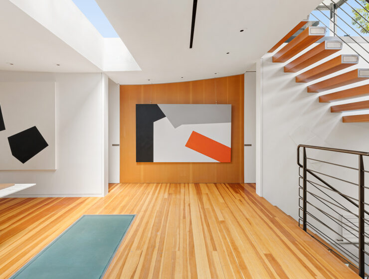 modern tennis estate in Water Mill