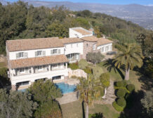 Luxury sea view villa with tennis court French Riviera for rent