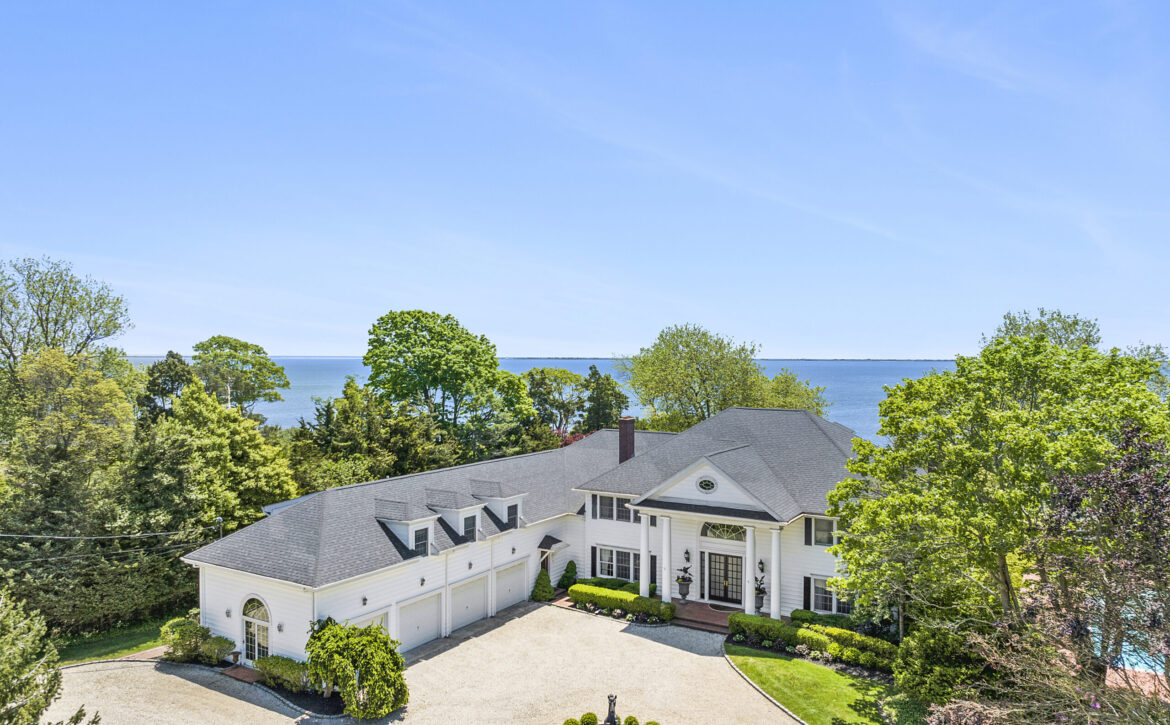 Bellport waterfront tennis estate