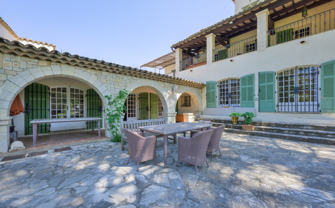 luxury estate with tennis court and indoor pool