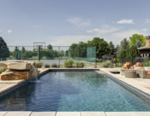 Colorado luxury estate with tennis court and barn