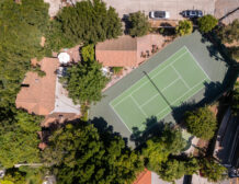 Beverly Hills tennis court home