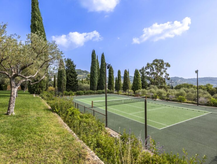 Tennis Maison Grasse Luxury Bastide