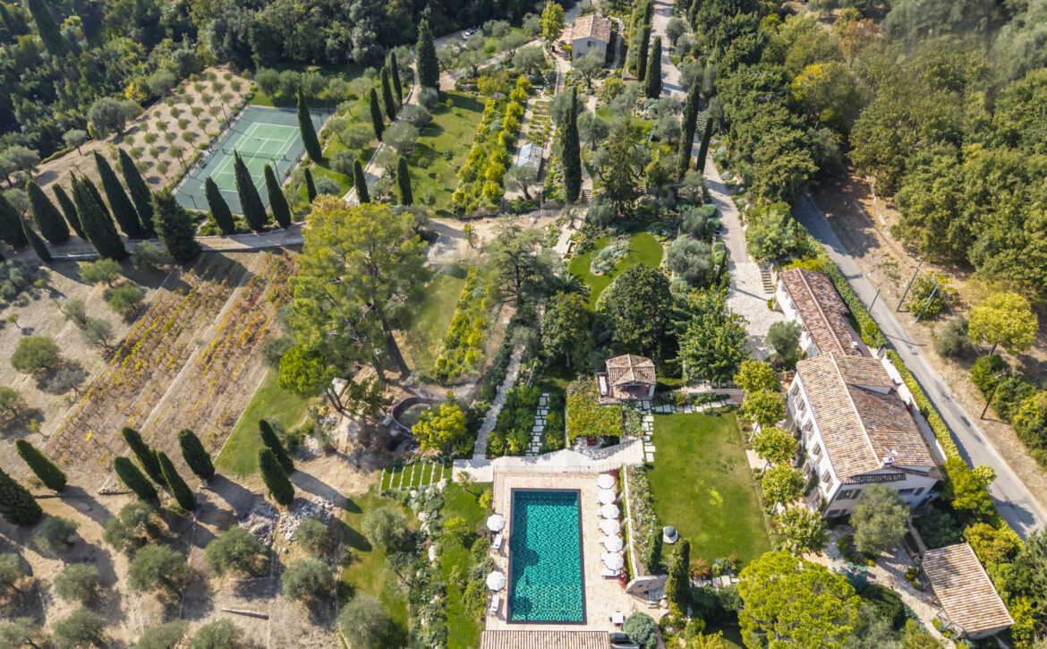 Tennis Maison Grasse Luxury Bastide