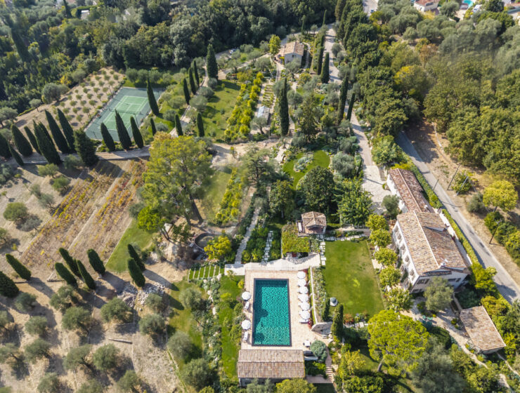 Tennis Maison Grasse Luxury Bastide