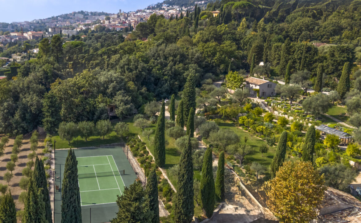 Tennis Maison Grasse Luxury Bastide