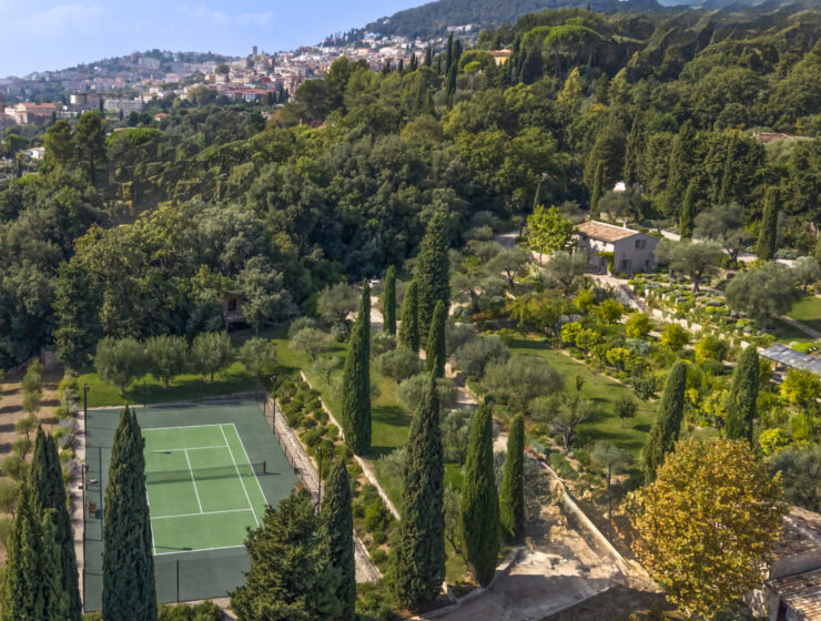 Tennis Maison Grasse Luxury Bastide