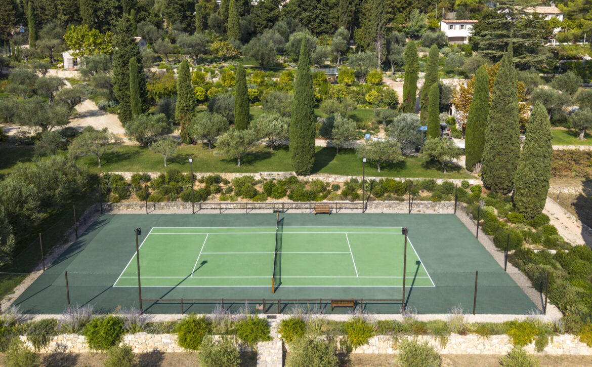 Tennis Maison Grasse Luxury Bastide