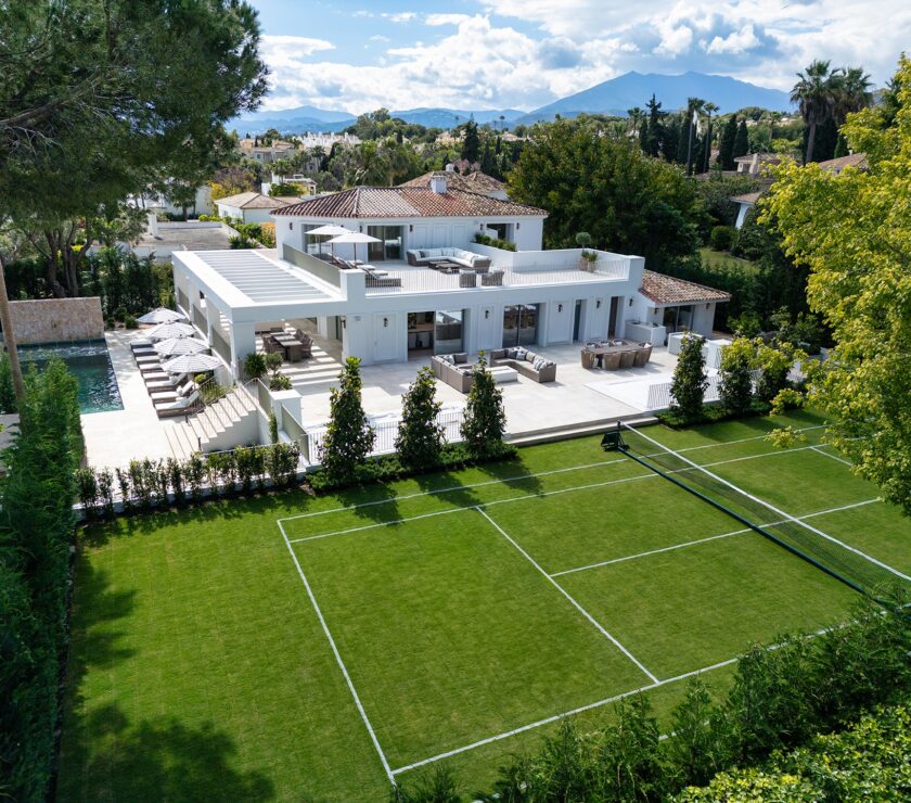Grass Tennis Villa Marbella