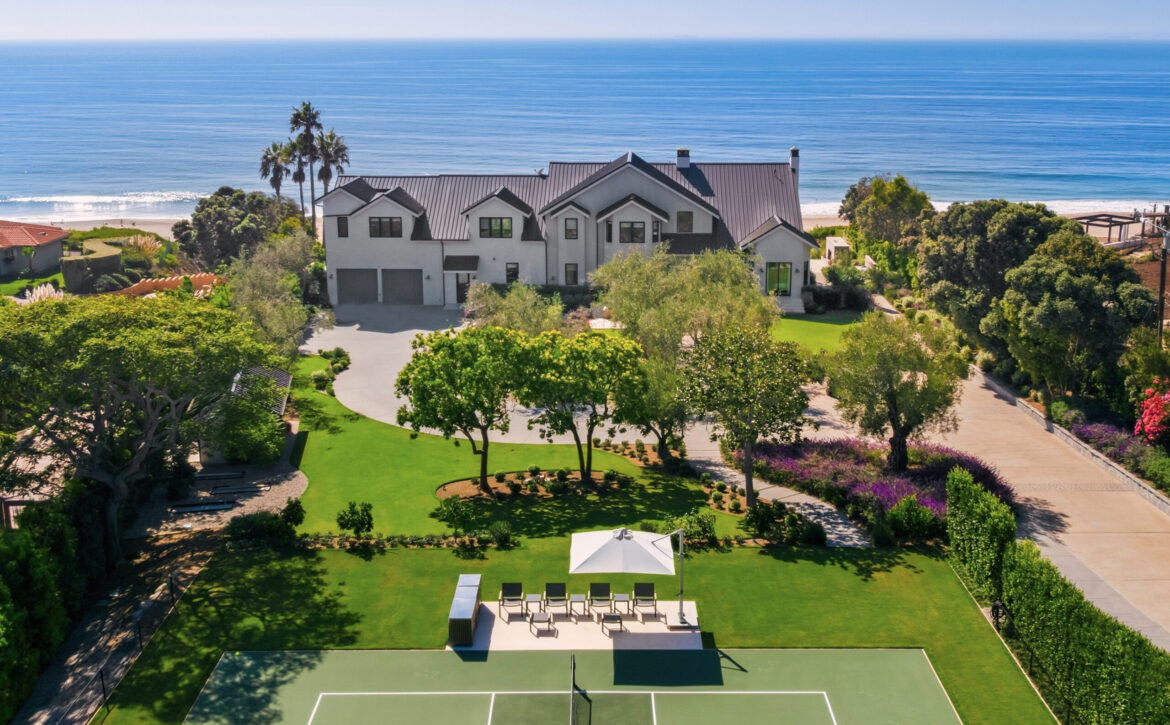 Malibu Oceanview Pickleball Estate