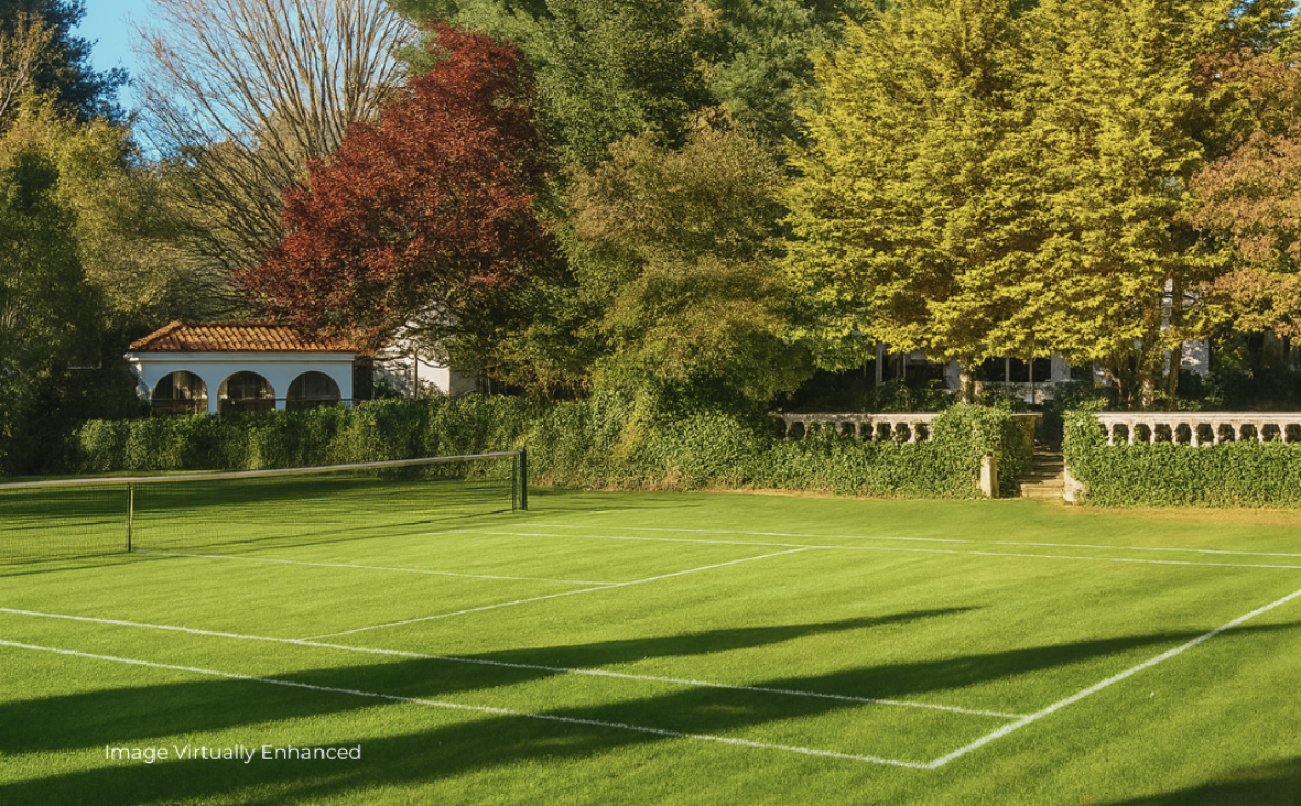 Photo inspiration: Visual Reference: Country Tennis Estate