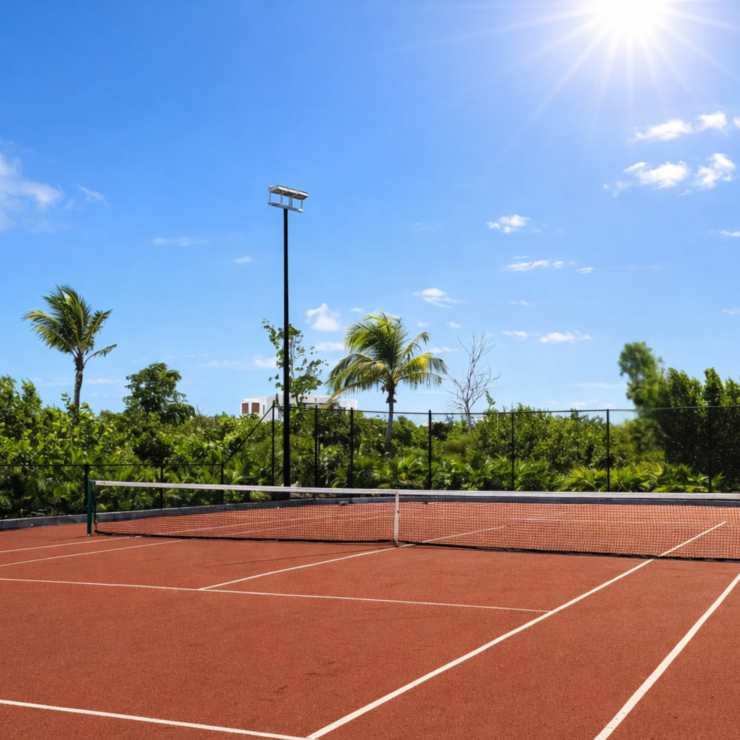 Triton Villa – Clay Court